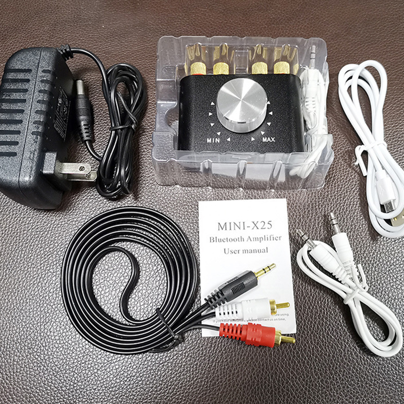 Home Stereo Amplifier 100W Audio Hifi Stereo Power AMP Digital Power Amplifier Mini Amplifier Blue Tooth