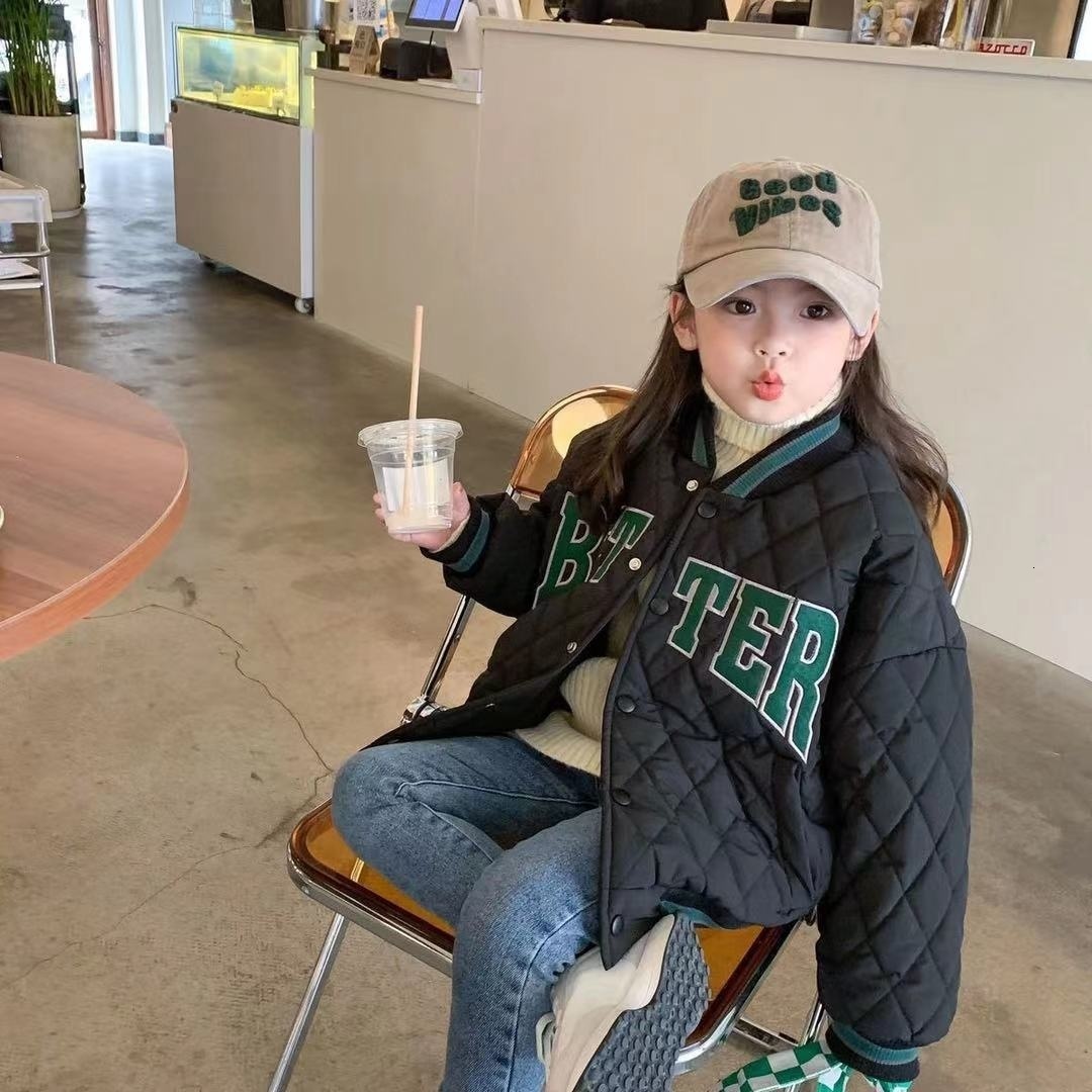 Jackets Boy Children's Winter Jacket Baseball Suit Bomber Tiny Cottons Kids Clothes For Teen Girls Coats And Jackets Snow Wear 230817