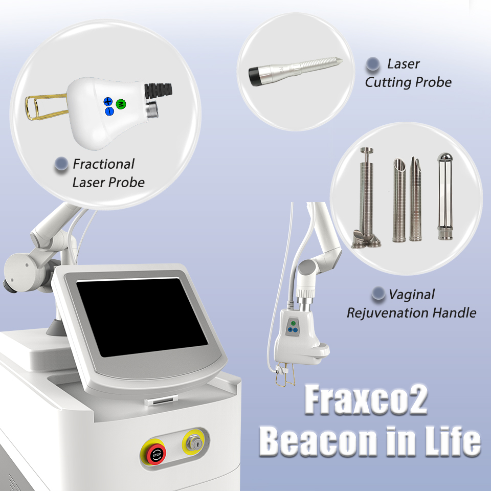 2023 latest fractional co2 laser skin resurfacing machine vaginal tighten wrinkle removal cutting