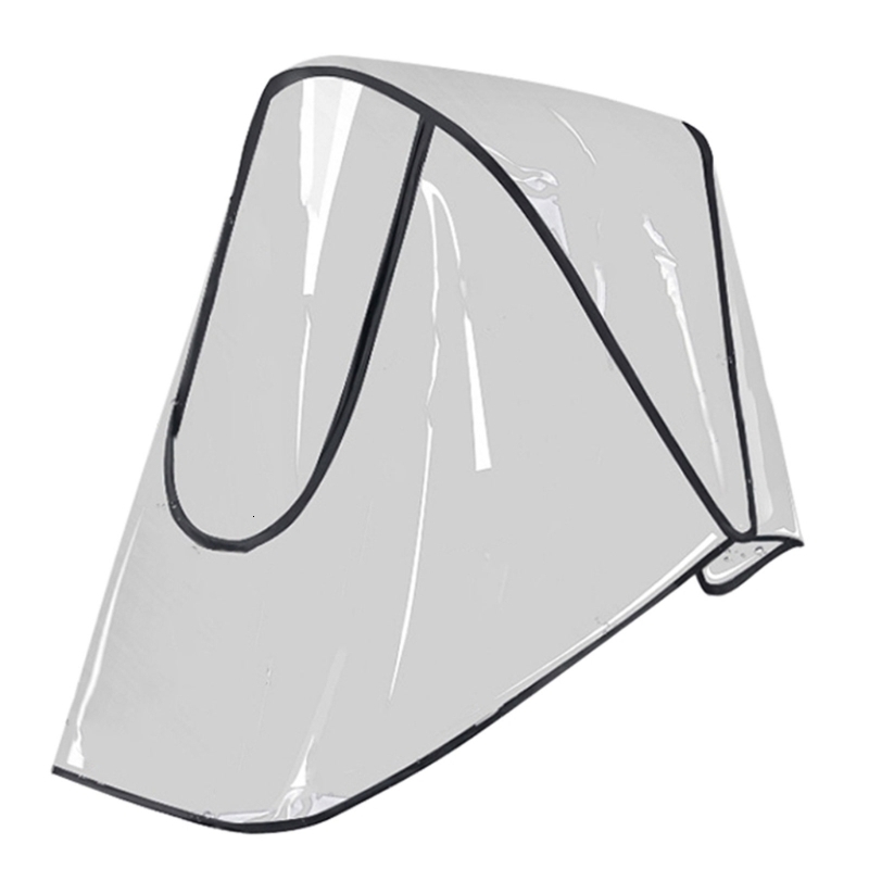 Stroller Parts Accessories Stroller Cover Transparent Stroller Rain Cover Universal Baby Travel Weather Shield Protects from Snow Wind Dust and 230821