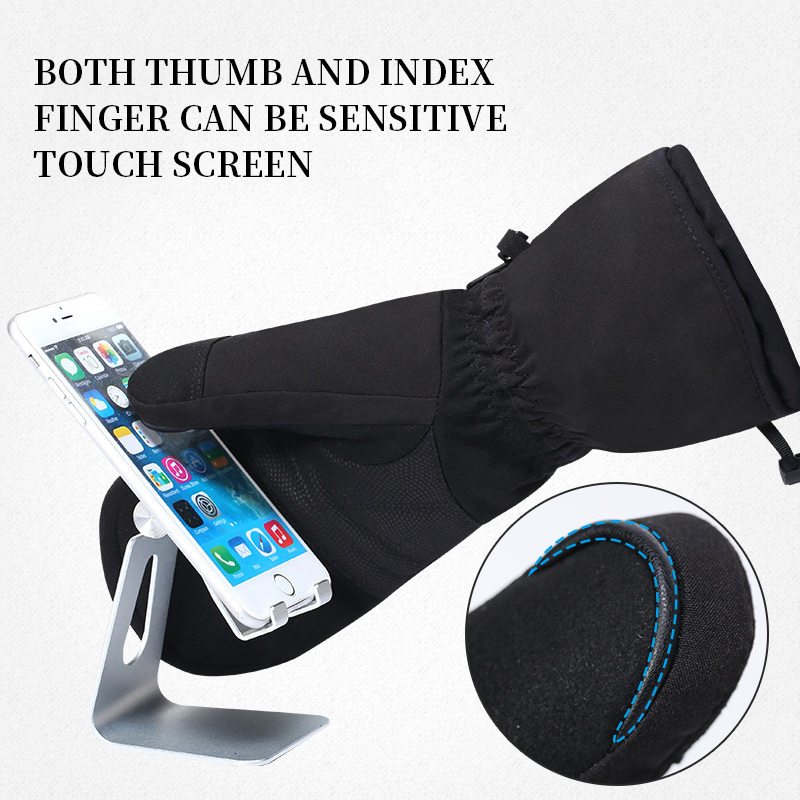 Sports Gloves Savior Heat Winter Mittens Ski Heated Rechargeable Eelctric Battery for Men Women Keep Warm Outdoor 230821