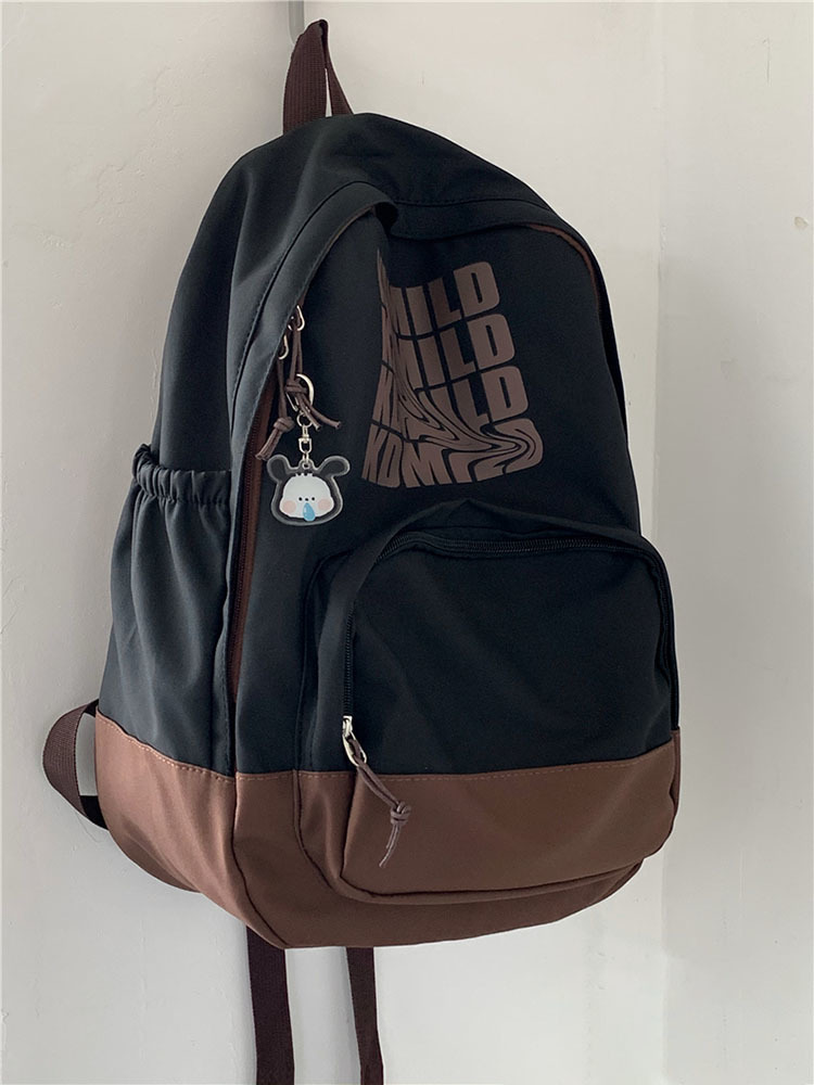 School Bags Backpack Women Aesthetic Laptop Letter High Capacity Korean Casual Cute Teenager Travel Kawaii Unisex Mochilas 230821