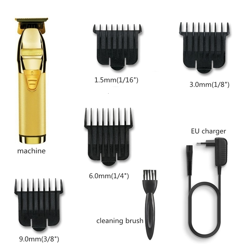 Electric Shavers Can Be Zero Gaped Pro Hair Trimmer For Men Powerful Hair Clipper Beard Trimmer Professional Hair Cutting Machine Rechargeable 230818