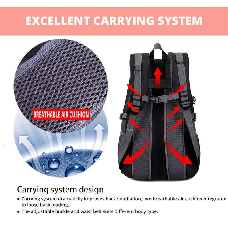 School Bags Classic Travel Backpack Men Waterproof Hiking Computer Laptop Bag Sport Nylon Outdoor Wome 230821