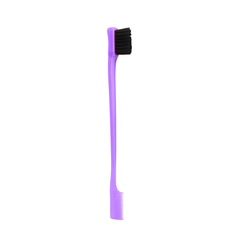 Double-sided Edge Control Hair Comb Hair Styling Wholesale Baby Hair Brushes Eyebrow Combing Makeup Tool 2459