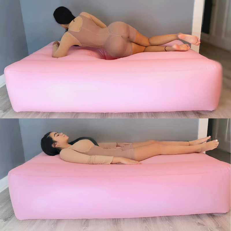 Maternity Pillows Inflatable Air Mattress Maternity Sleep Pad BBL Bed with Hole Butt Post Surgery Recovery Support for Back Pregnancy Pillow 230821