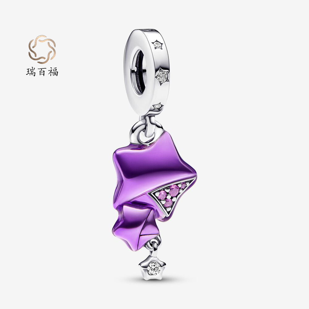 925 Sterling Silver Charm DIY Snake Bone Bracelet Bead Lucky Star Guardian Jewelry Towing Accessories Free Delivery