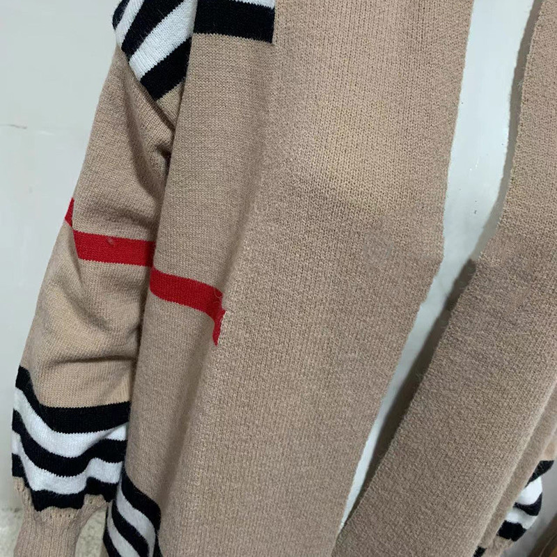 Women s Knits Tees Autumn Winter Knitted Cardigan Women 2023 Striped Patchwork Sweater oversized Loose Long Outerwear Maxi Y2k Coat Soft Jacket 230821