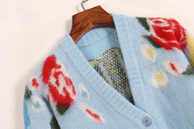 Womens Knits Tees Women Sweaters Cardigan Bright Color Autumn Winter Long Sleeve for Outwear Knitted tops 230818