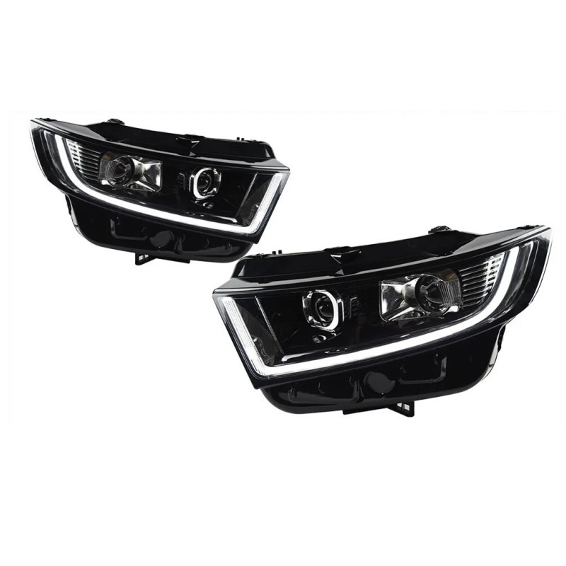 Headlight All LED For Ford Edge 20 15-20 19 DRL Front Lamp Upgrade High Low Beam Running Light Turns Signal