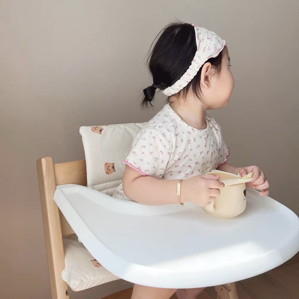 Dining Chairs Seats Baby Dining Seat Cushion Adjustable Removable Seat Pad Kids Chair Seat Liners Cartoon Anti Dirt Dining Chair Accessories 230821