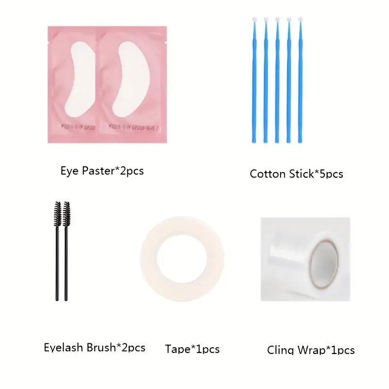 Lash Lift Kit, Perming Curling And Lifting Eyelashes, Semi-Permanent Eye Shields Pads And Accessories Included Lashes Makeup Tool