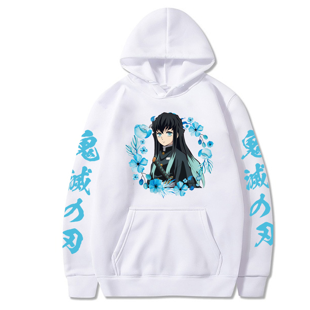 Men's Hoodies Sweatshirts Mens Hoodie Anime Demon Slayer Muichiro Tokito Hoodie Spring and Autumn Sports Casual Fashion Pullover 230818