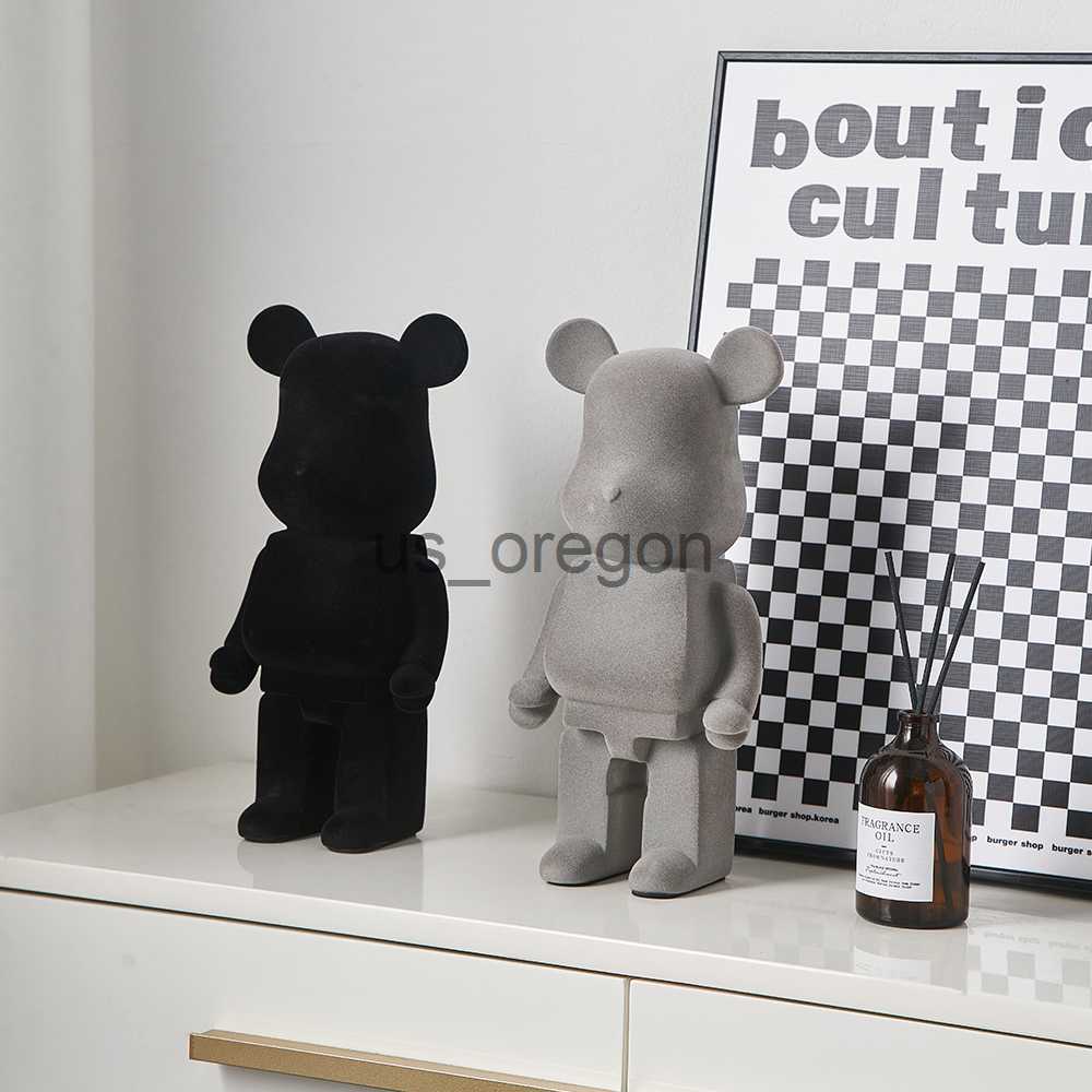 Other Home Decor Ideas Art Bearbrick Statue Bear Violence Living Sculptures Room Desk Accessories Figurine for Interior Home Decoration Statuette x082