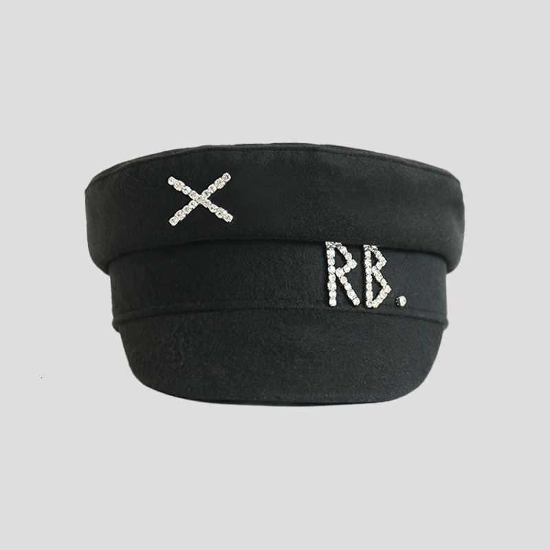 Women's Wool Beret with Dia Letter - Stylish Autumn Winter Sboy Cap (SXL 230821) dh911125171