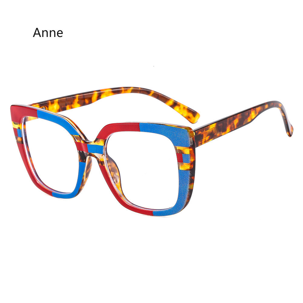 Sunglasses Frames Fashion Square Anti Blue Light Glasse Oprawki Okularowe Damskie Computer Frame Clear Reading Eyeglasses gafas 230822