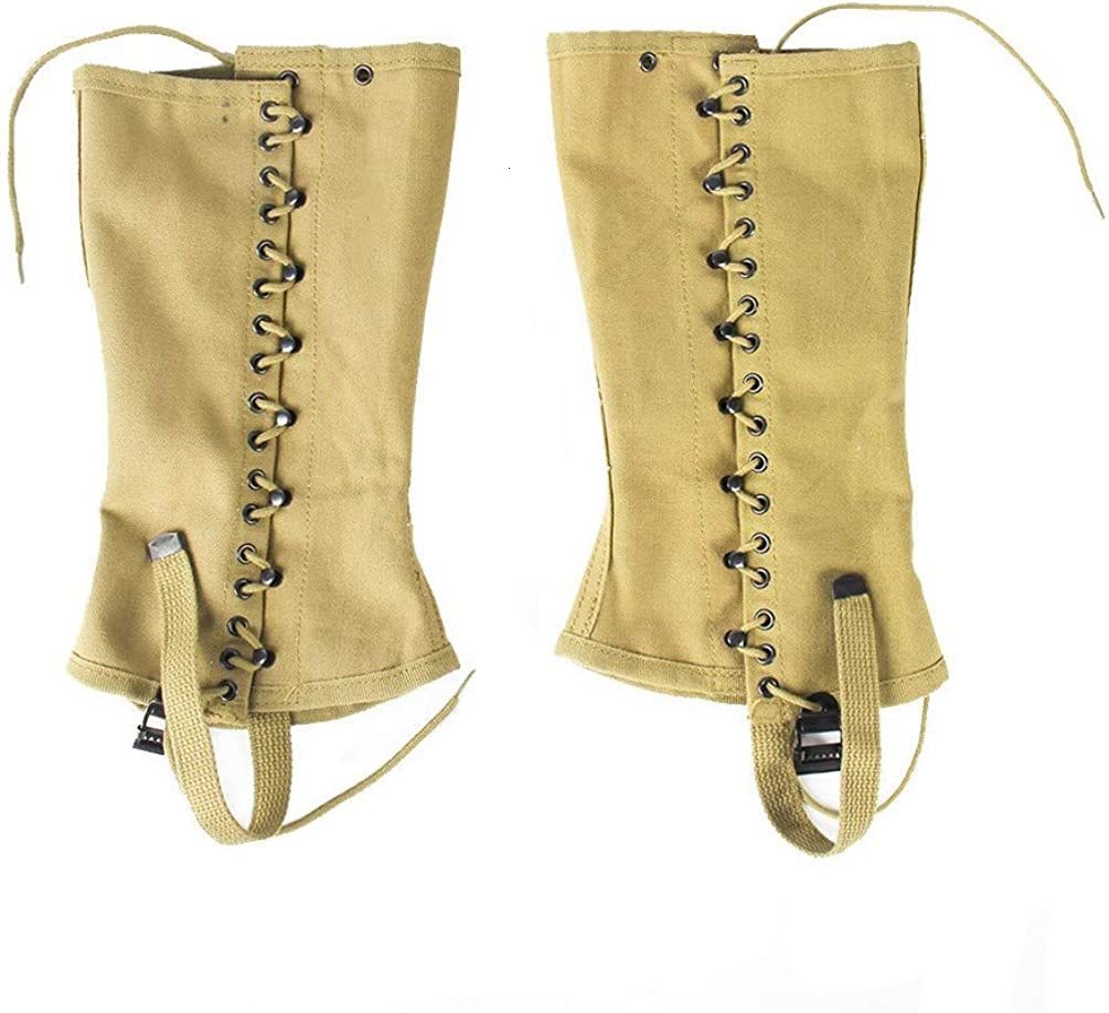Bag Parts Accessories Oleader Reproduction WW2 M1936 Leggings WWII US Army Canvas Gaiters Puttee Protection for Legs3R Khaki 230822 baa0 4
