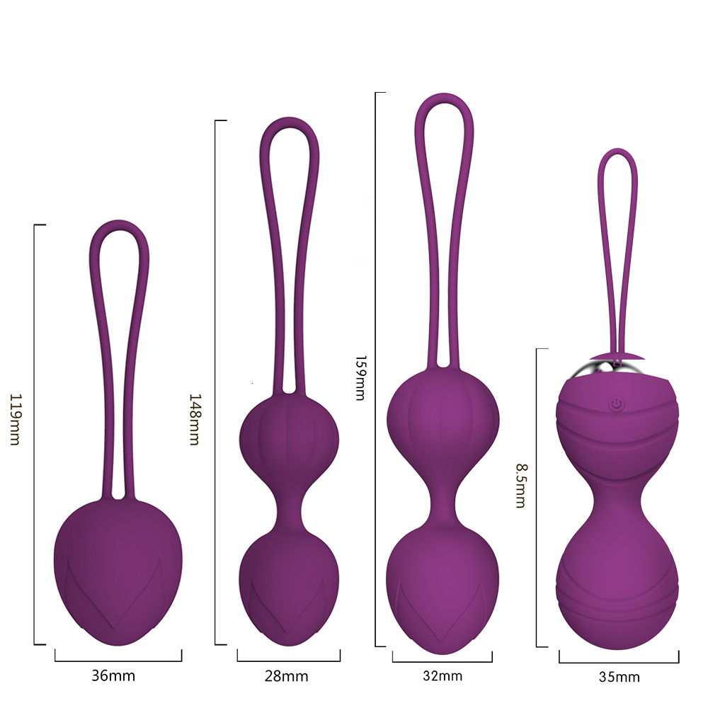 Adult Toys 5pcs Vagina Exercise Kegel Balls Kit Ben Wa 10Speed Vibrator Wireless Remote Control Jumping Eggs Erotic Sex Toy For Women 230821