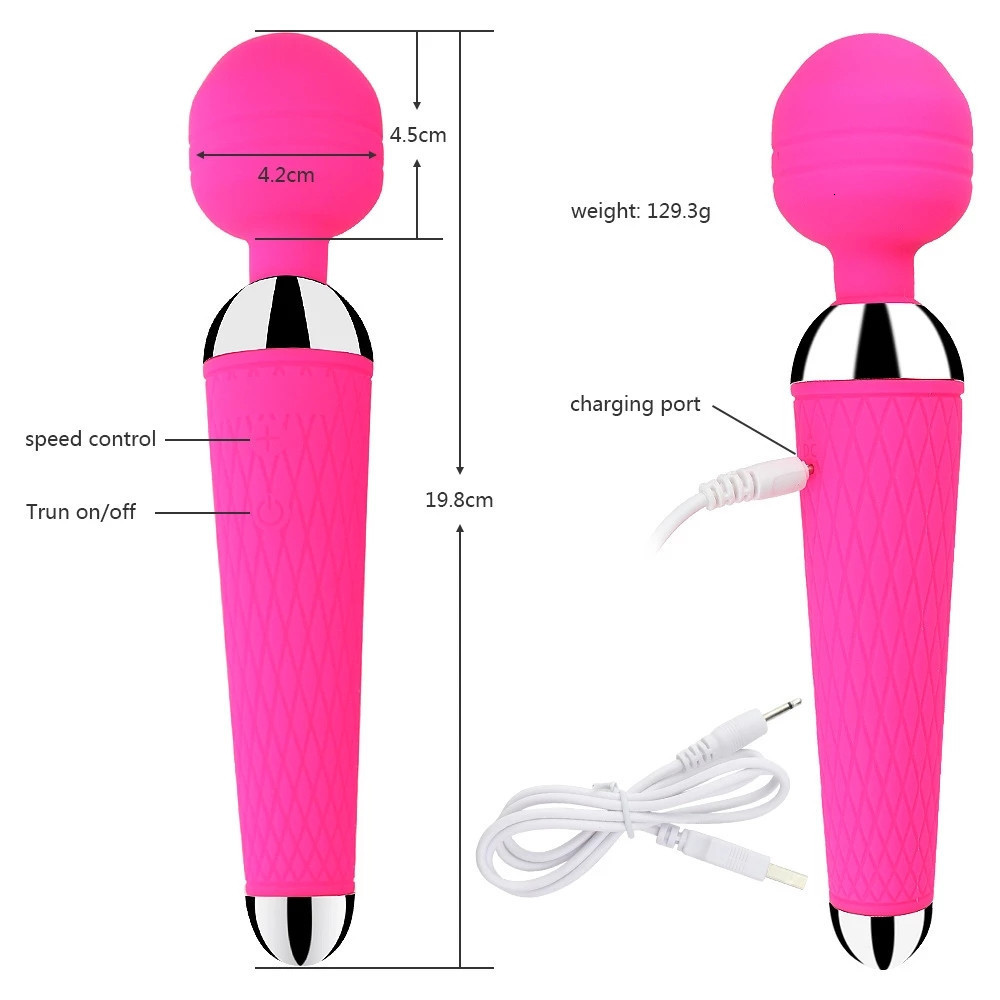 Adult Toys G Spot Dildo Vibrator for Women Magic Wand Waterproof AV Stick Female Vagina Clitoris Massager Sex 18 Erotic Products 230821