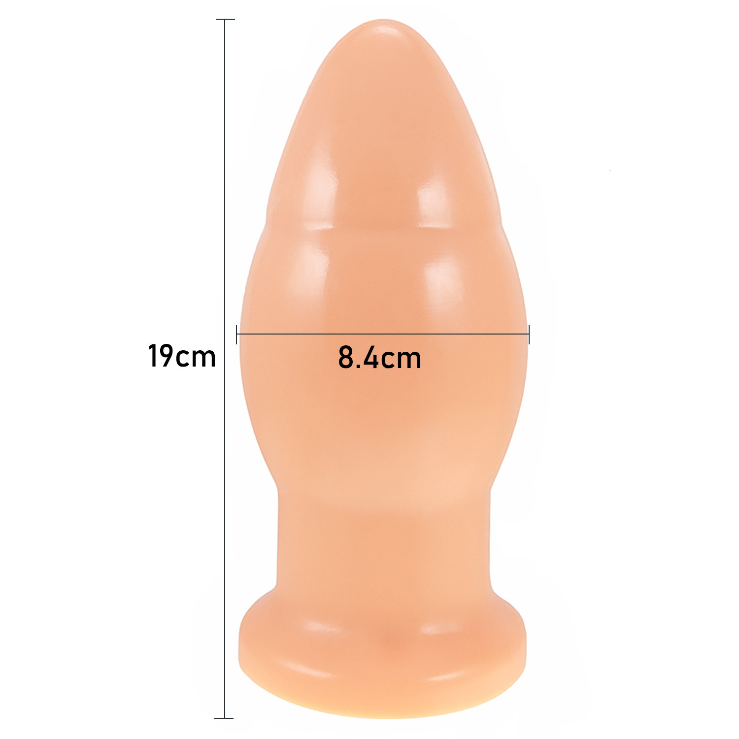 Anal Toys Huge Plug Dildos Stimulate Anus and Vagina Big Butt Soft Penis Dilator with Suction Cup Sex Masturbator 230821