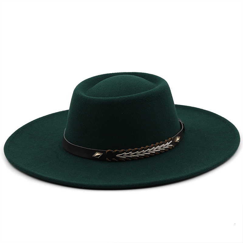 Wide Brim Hats Bucket Fedora for Women 95cm Dress Men Cap Felted Hat Panama Church Wedding classic Band Sombreros De Mujer 230821