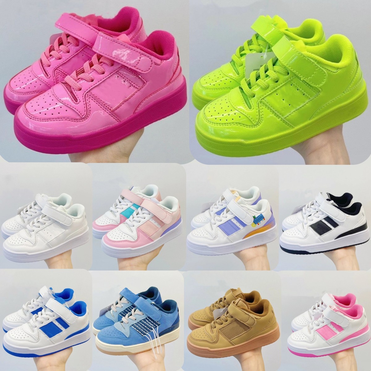 kids forum 84 Running sneakers toddler shoes baby boy gril toddlers black trainers kid designer shoe children White pink green shoe