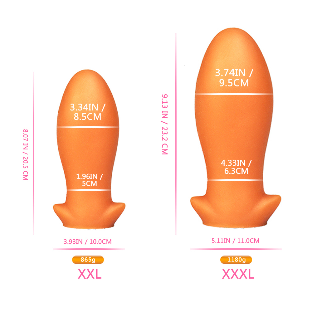 Anal Toys Large Dragon Egg Lliquid Silicone Plug Vestibule Tail Masturbator Soft Comfortable and Vaginal Adults Sex Products 230821