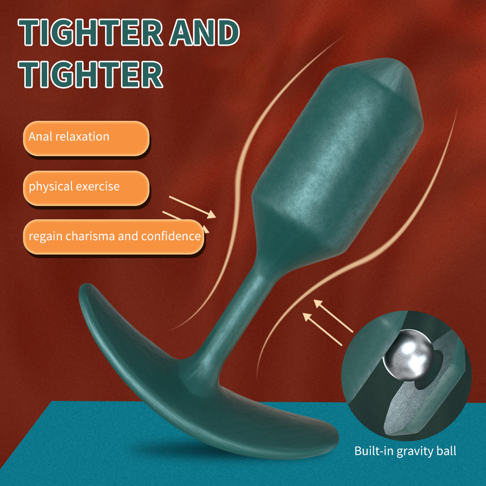 Anal Toys Anus Dilatador Steel Ball Butt Plug SML Underwear Buttplug Adult Intimate Sex Prostate Massage Gravity Dildo Masturbador 230821