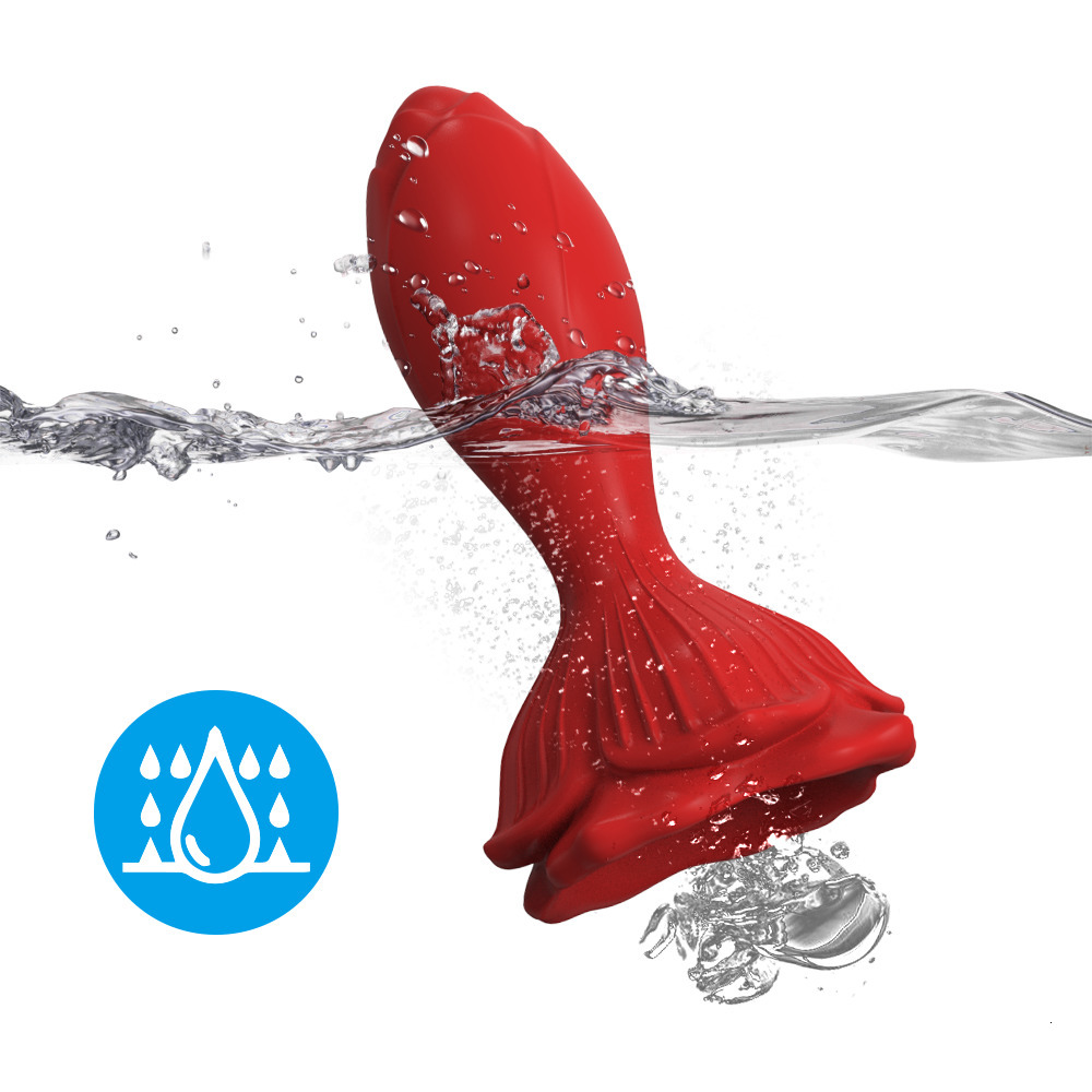 Anal Toys Vibrating Plug Vibrator Buttplug Male Prostate Massager Rose Tos Remote Control Vibradors Anus Sex Toy Men Women 230821