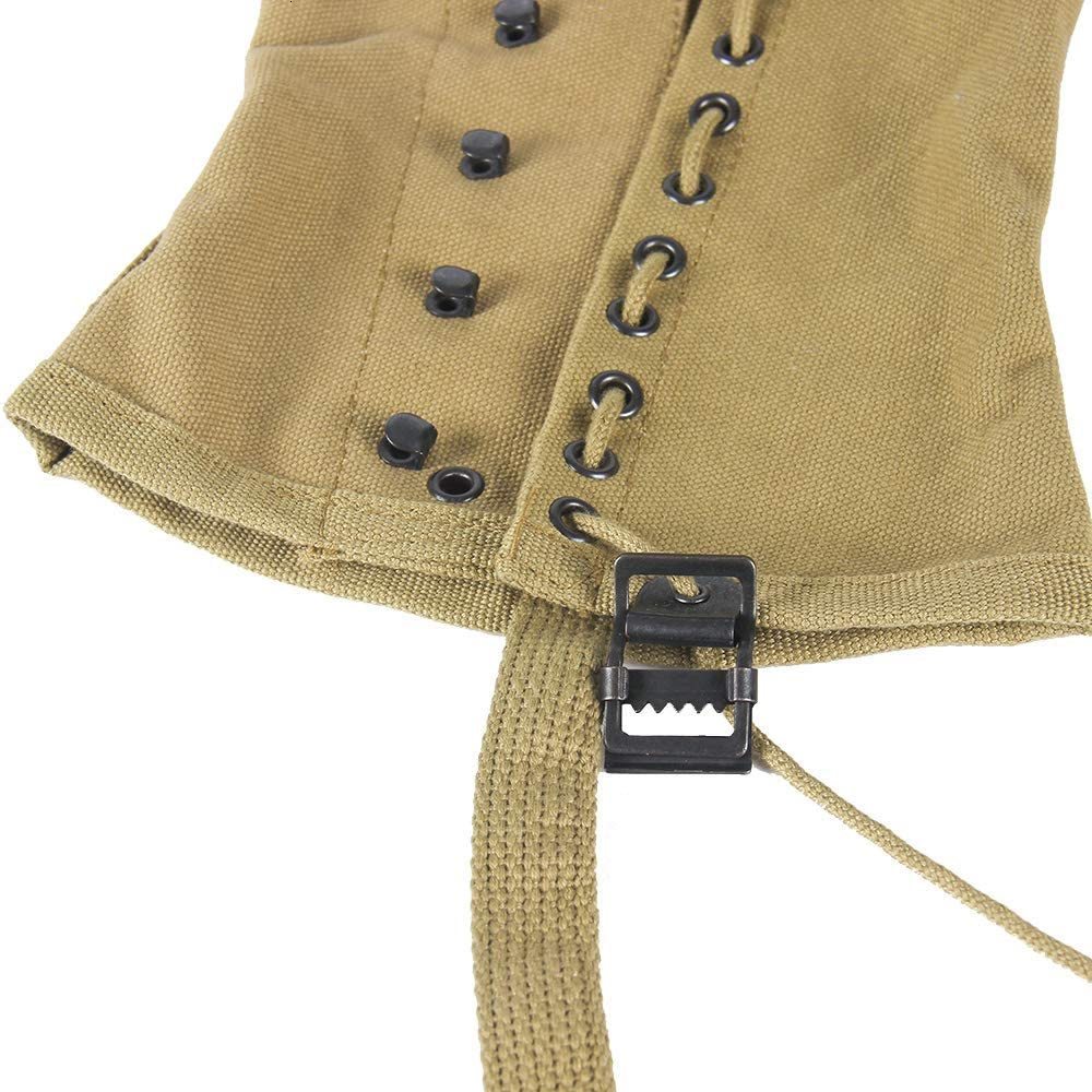 Bag Parts Accessories Oleader Reproduction WW2 M1936 Leggings WWII US Army Canvas Gaiters Puttee Protection for Legs3R Khaki 230822 baa0 4