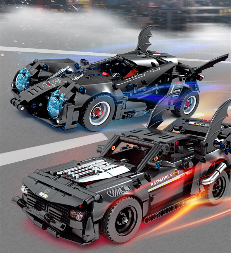 Wholesale Toy Car Custom Car model car play Black Auto Spielzeug Model Kit limousines Automotive Dark Knight Run Car Toy For Kid Subwoofer Car Bu