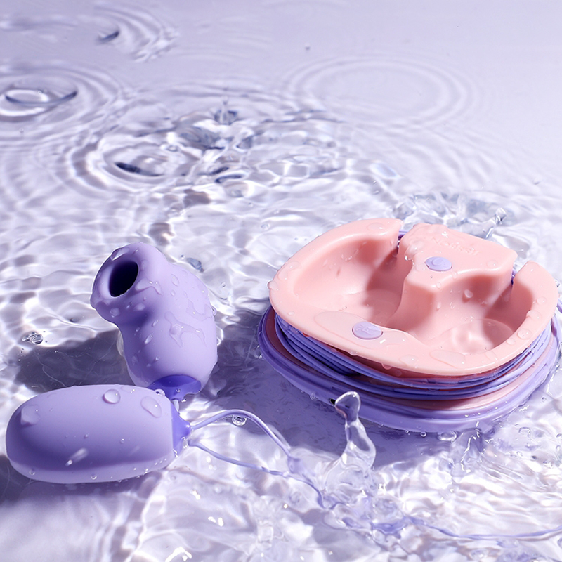 Adult Toys Jissbon Nipple Sucking Vibrator Egg Clit Vacuum Suck for Female Sex Toy Clitoris2 In 1 Vibrat C GSpot Stimulation Massager 230821