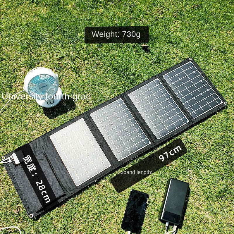 20W 30W 40W 45W 60W Portable Solar Panels Foldable Waterproof Battery Charger QC3.0 with USB Type-C DC Port Compatible with Cellphone Tablets Laptop P