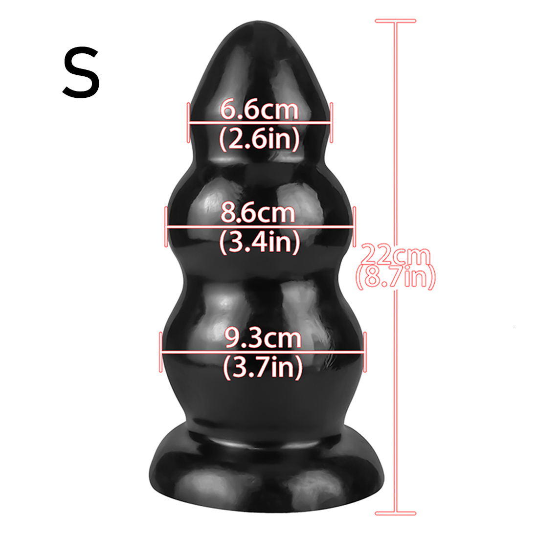 Anal Toys Oversize Butt Plug Dildos Stimulate Anus Vagina Penis Dilator with Sucker Unisex Sex Toy Masturbator Shop 230821