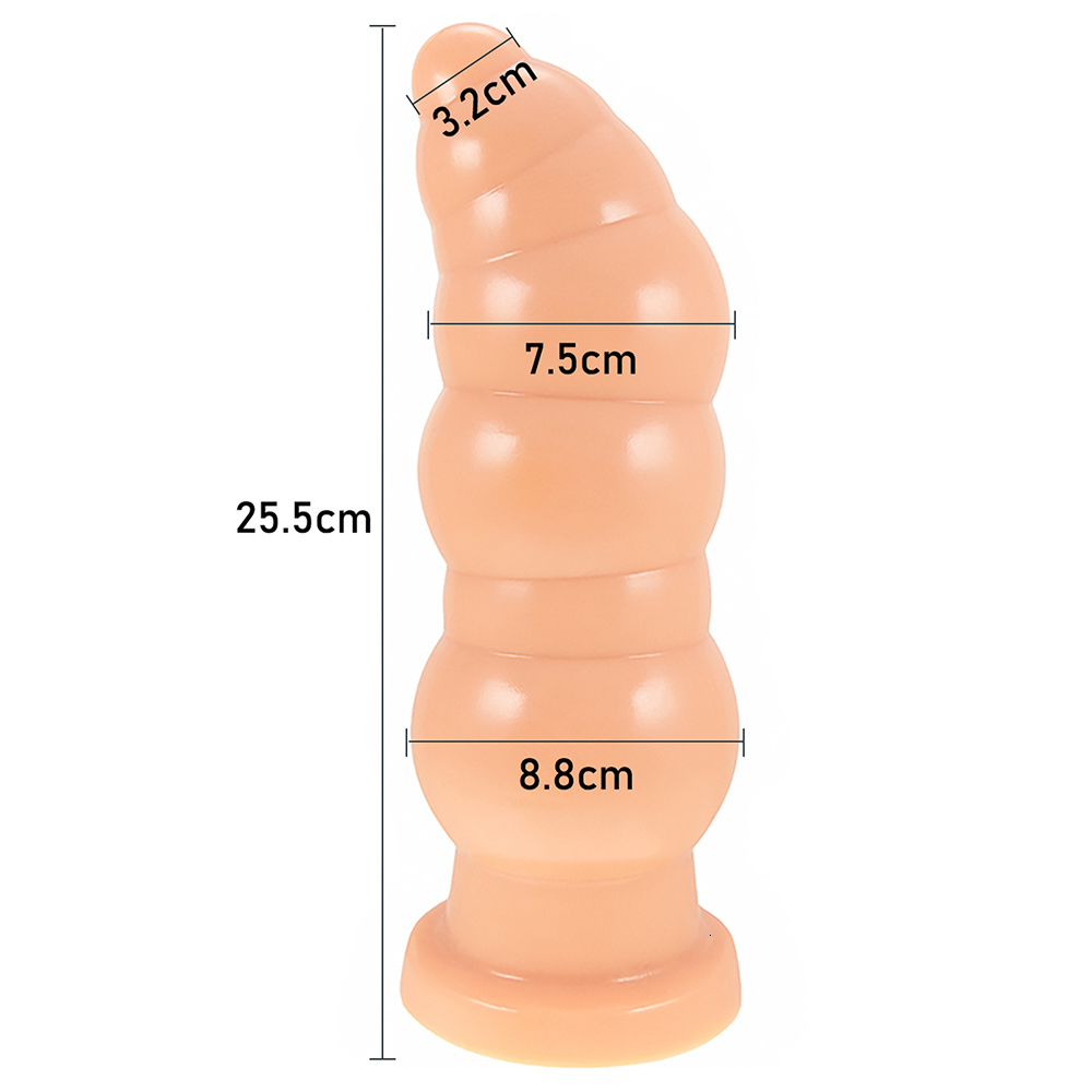 Anal Toys Oversized Plug Dildos Stimulate Anus and Vagina Butt Masturbator Dilator Sex for Women Men 230821