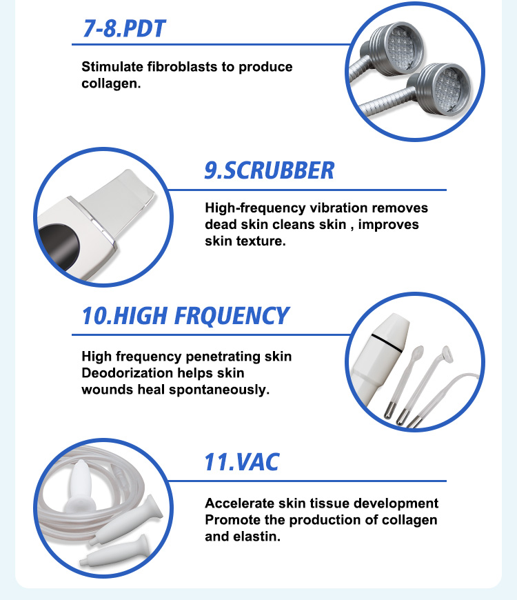 Best Selling Products hydra Syndeo system machine 10- In 1 H2o2 Facial Diamond Microdermabrasion Beauty Salon Equipment