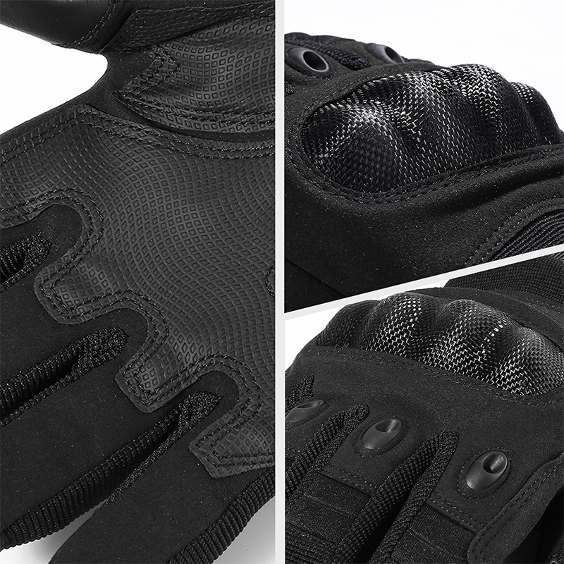 New Brand Tactical Gloves Army Paintball Airsoft Shooting Police Hard Knuckle Combat Full Finger Driving Gloves Men CJ191225