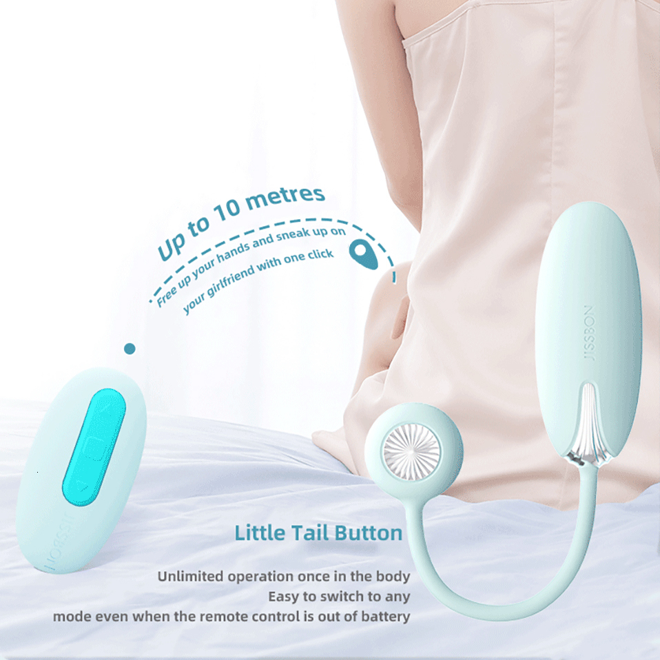 Adult Toys JISSBON Remote Control 10Frequency Vibrator Female Front and Back Dual Vibration Stimulation Gspot Sex Toy y230821