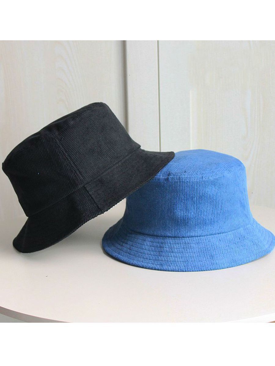 Wide Brim Hats Bucket Adult Large size fisherman hat lady big corduroy bucket men plus panama hats 56 60cm 60 63cm 230822