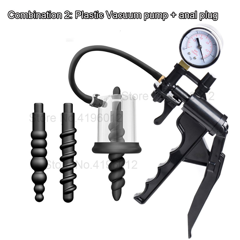 Anal Toys 2023 Vacuum Pump Prostate Massage Dilator Buttplug For Women BreastVagina Sucking Adult Sex Plug 230821