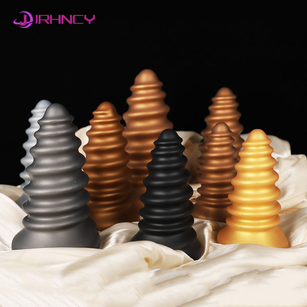 Anal Toys SMLXL Huge Plug Thread Butt Prostate Massage Silicone Soft Dilation Women Vaginal Masturbation Adult Sex 230821