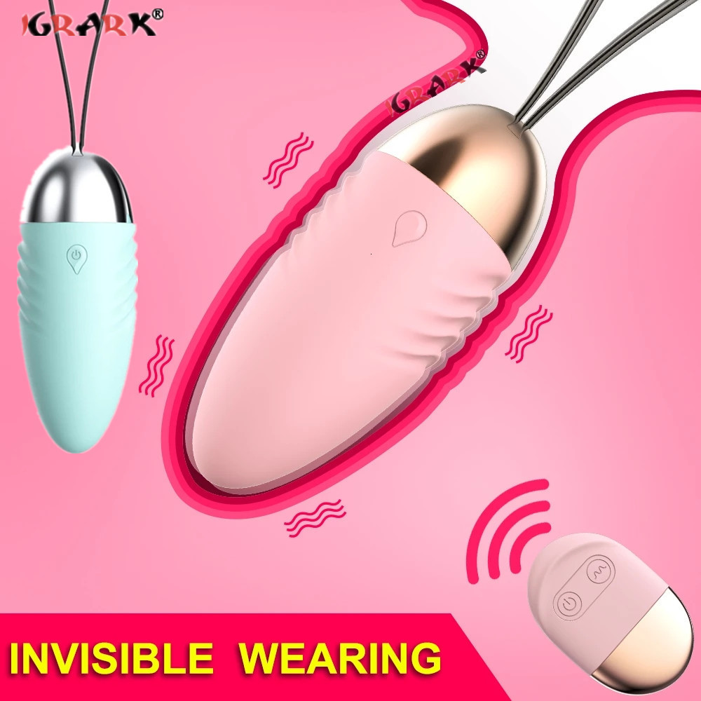 Adult Toys Kegel Ball Exerciser 10m Wireless Jump Egg Remote Control Vibrator Body Massager Products Sex for Women Lover Games 230821