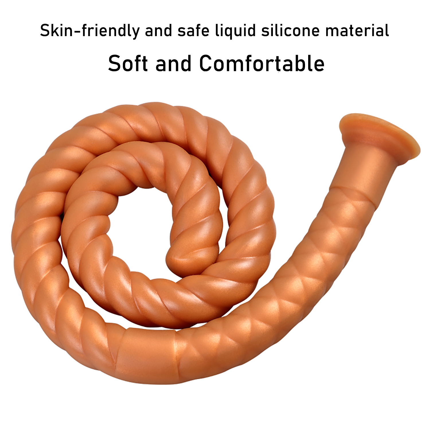 Anal Toys 80CM Long Liquid Silicone Plug Dildos Stimulate Anus and Vagina Soft Dilator Sex Flexible Butt 230821