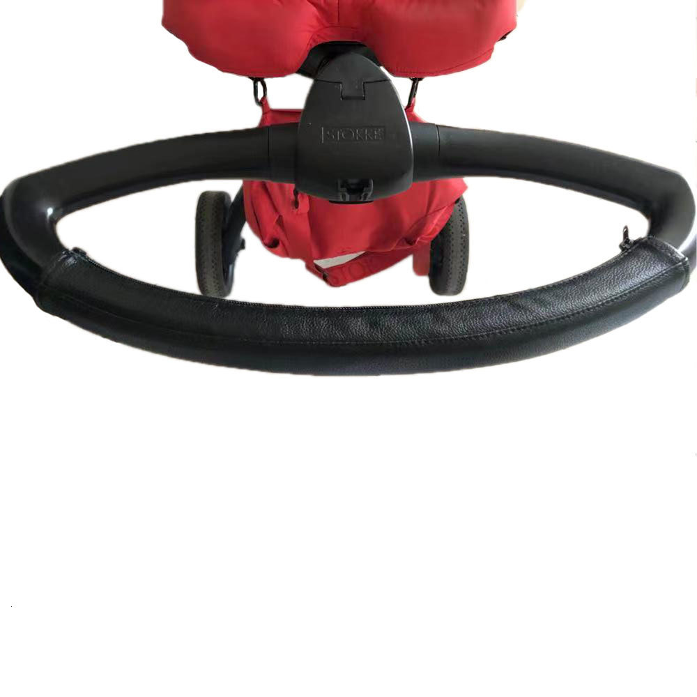 Stroller Parts Accessories Pu Leather Handle Cover For Stokke Xplory V6/X Stroller Pram Bumper Protective Cases Armrest Covers Baby Carriage Accessori