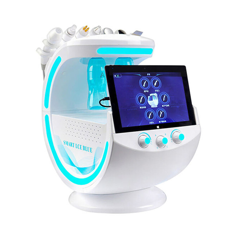 Professional Deep Cleansing Facial Machine/ Multifunction Beauty Machine/ Salon Equipment Facial RF Hydro Dermabrasion Machine with Skin Analyzer