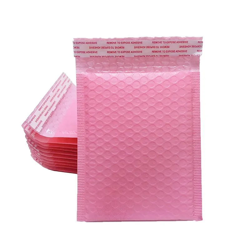 wholesale Bubble Mailers Packaging Bags Padded Envelopes Pearl film Present Mail Envelope Bag For Book Magazine Lined Mailer Self Seal LL