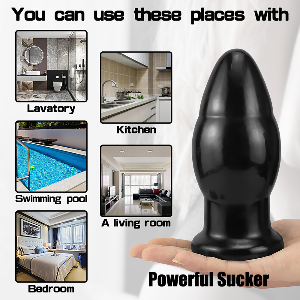 Anal Toys Oversized Butt Plug Dildos Unisex Sexshop Sex for Women and Men Dilator Penis Masturbator Couples 230821