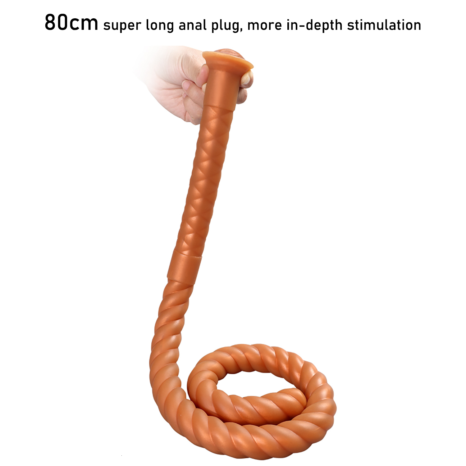 Anal Toys 80CM Long Liquid Silicone Plug Dildos Stimulate Anus and Vagina Soft Dilator Sex Flexible Butt 230821