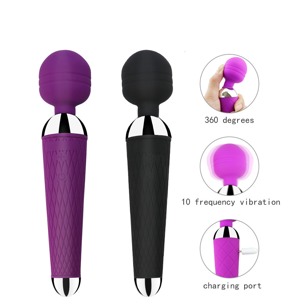 Adult Toys G Spot Dildo Vibrator for Women Magic Wand Waterproof AV Stick Female Vagina Clitoris Massager Sex 18 Erotic Products 230821