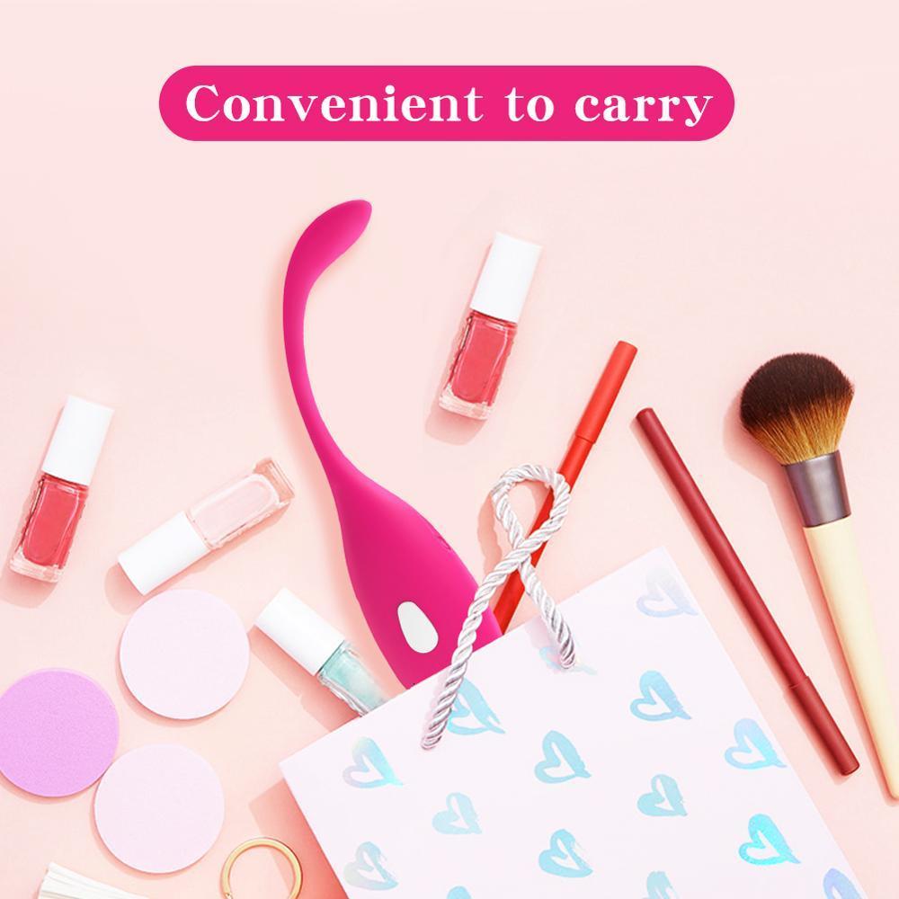 Adult Toys APP Control Electric Shock Kegel Ball Vibrator For Women Vibrating Egg G Spot Stimulator Anal Vaginal Ben Wa Sex Femme 230821